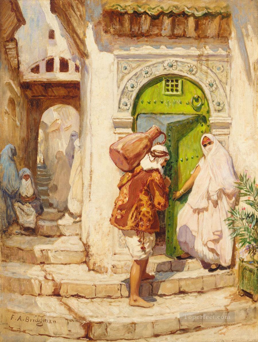 THE WATER CARRIER Frederick Arthur Bridgman Arab Oil Paintings